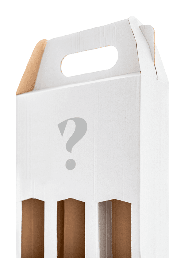 A three-pack in custom-designed packaging