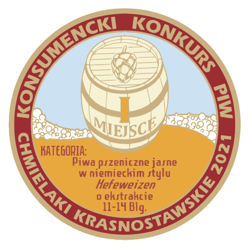 Medal konkursowy z 2021 roku