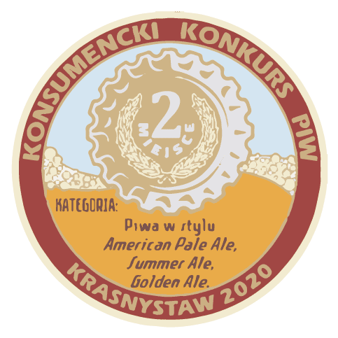 Medal konkursowy z 2020 roku
